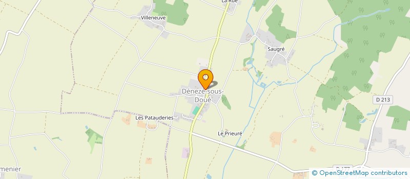 localisation de l'entreprise MONSIEUR THIERRY THEOBALD à DOUE-EN-ANJOU