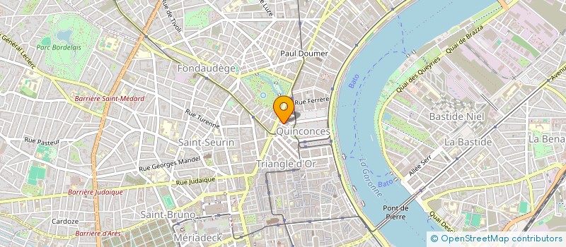 localisation de l'entreprise MONSIEUR THIERRY THEPOT à BORDEAUX