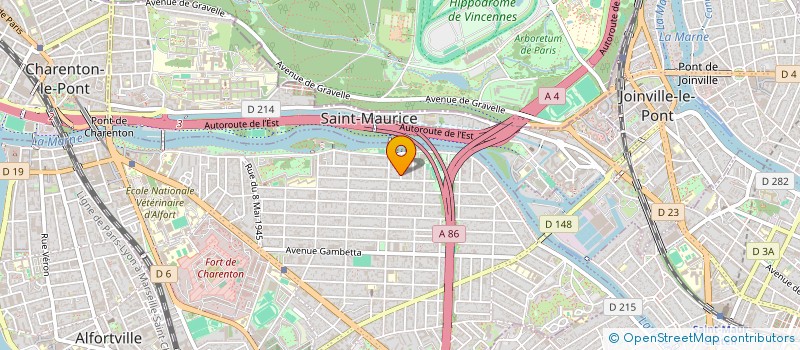 localisation de l'entreprise MONSIEUR THIERRY THIERRY BERGERA  MAISONS-ALFORT