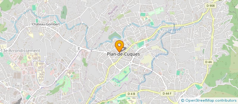 localisation de l'entreprise MONSIEUR THIERRY THIERRY FOUSSAT à PLAN-DE-CUQUES