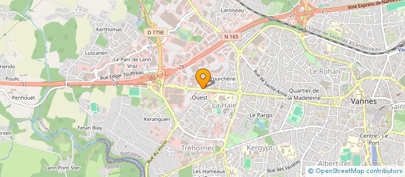 localisation de l'entreprise MONSIEUR THIERRY THOBY à VANNES