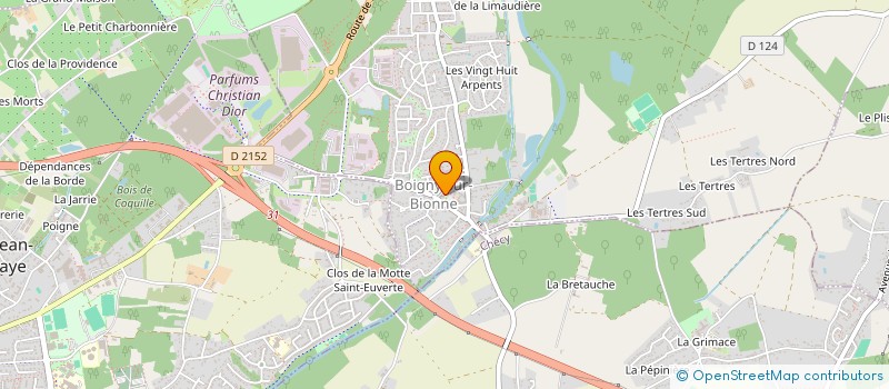 localisation de l'entreprise MONSIEUR THIERRY THOMAS à BOIGNY-SUR-BIONNE