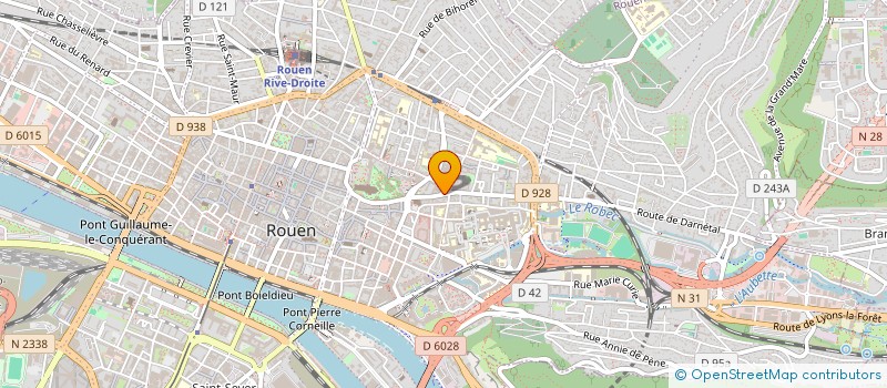 localisation de l'entreprise MONSIEUR THIERRY THOMAS à ROUEN