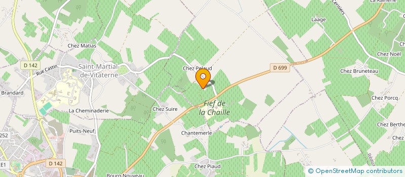 localisation de l'entreprise MONSIEUR THIERRY THOMAZEAU à REAUX SUR TREFLE