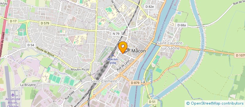 localisation de l'entreprise MONSIEUR THIERRY THONGSOUME  MACON