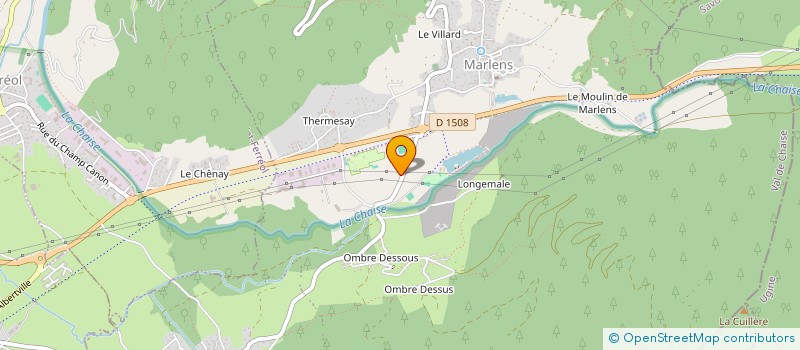 localisation de l'entreprise MONSIEUR THIERRY THUMY  VAL DE CHAISE