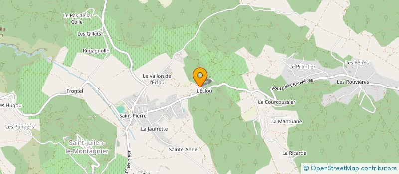 localisation de l'entreprise MONSIEUR THIERRY TITUS  SAINT-JULIEN