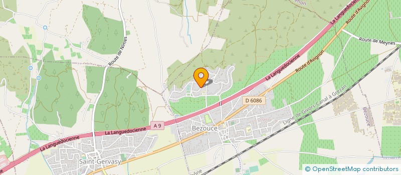 localisation de l'entreprise MONSIEUR THIERRY TOILLIEZ  BEZOUCE