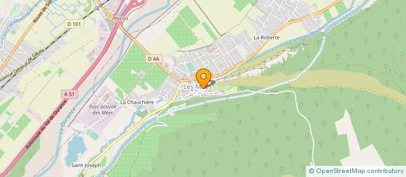 localisation de l'entreprise MONSIEUR THIERRY TOLEDANO à LES MEES