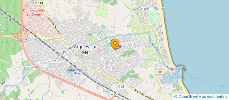 localisation de l'entreprise MONSIEUR THIERRY TORQUET  ARGELES-SUR-MER