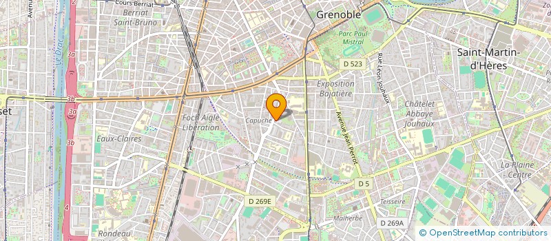 localisation de l'entreprise MONSIEUR THIERRY TOUATI à GRENOBLE