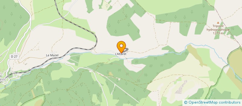 localisation de l'entreprise MONSIEUR THIERRY TOULOUSE  ALLENC