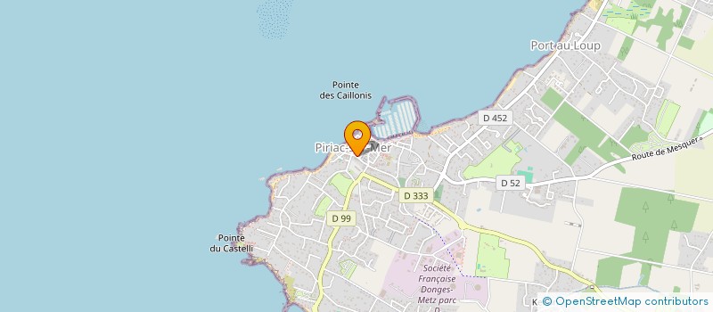 localisation de l'entreprise MONSIEUR THIERRY TOUROUX  PIRIAC-SUR-MER