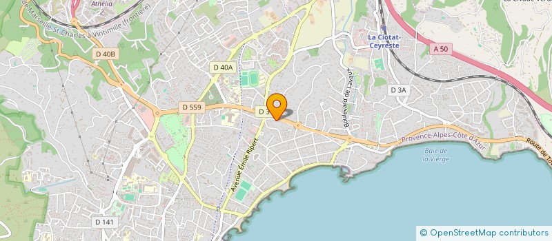 localisation de l'entreprise MONSIEUR THIERRY TOURTCHOUNIAN à LA CIOTAT