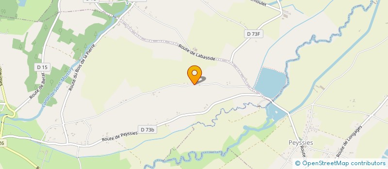 localisation de l'entreprise MONSIEUR THIERRY TOUSTOU  GRATENS