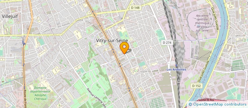 localisation de l'entreprise MONSIEUR THIERRY TRABATTONI à VITRY-SUR-SEINE