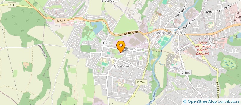 localisation de l'entreprise MONSIEUR THIERRY TRAN  PONT-DE-CHERUY