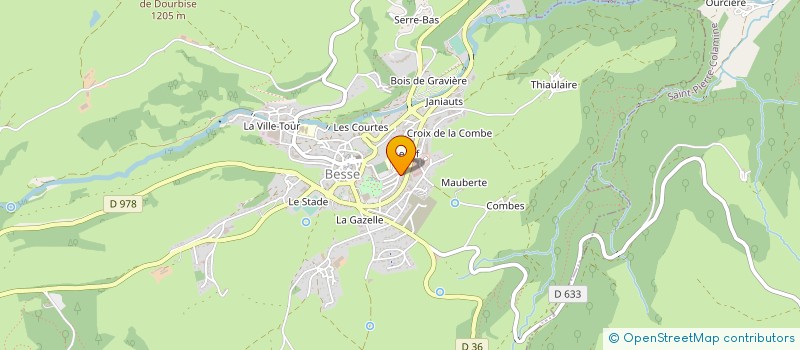 localisation de l'entreprise MONSIEUR THIERRY TRAPENAT à BESSE-ET-SAINT-ANASTAISE