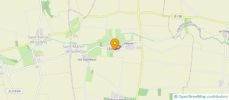 localisation de l'entreprise MONSIEUR THIERRY TRICARD  SAINT-MARTIN-DE-JUILLERS