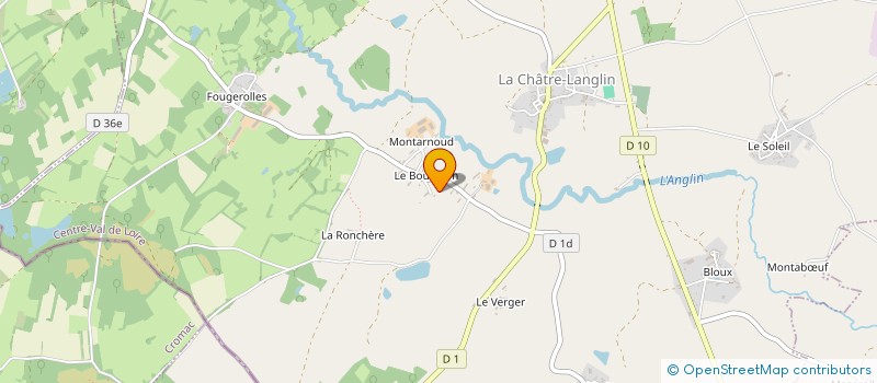 localisation de l'entreprise MONSIEUR THIERRY TRIMOULET à LA CHATRE-LANGLIN