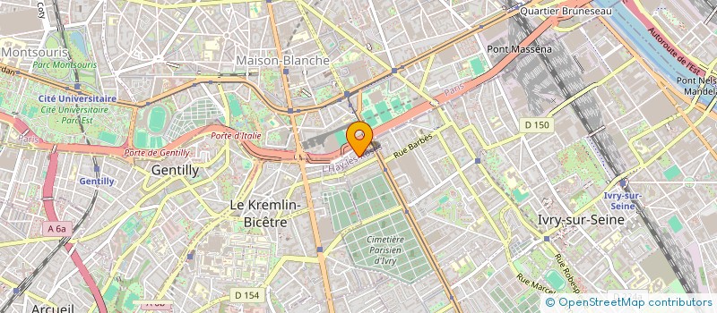 localisation de l'entreprise MONSIEUR THIERRY TRINH  IVRY-SUR-SEINE