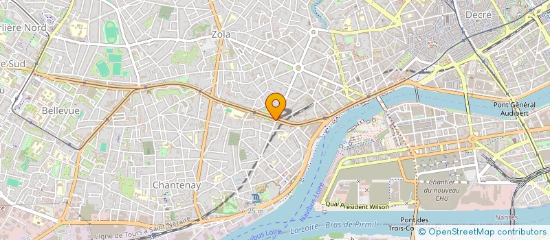 localisation de l'entreprise MONSIEUR THIERRY TRIVAL FAULECH  NANTES