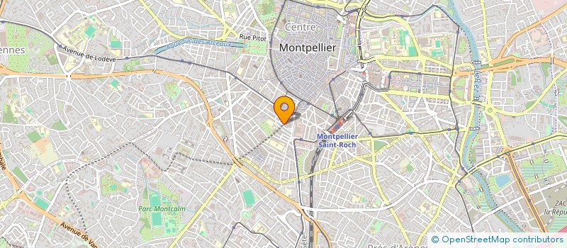 localisation de l'entreprise MONSIEUR THIERRY TROUSLARD à MONTPELLIER