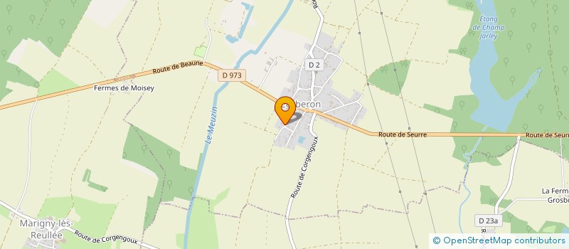 localisation de l'entreprise MONSIEUR THIERRY TROUSSARD-PRIN  CORBERON