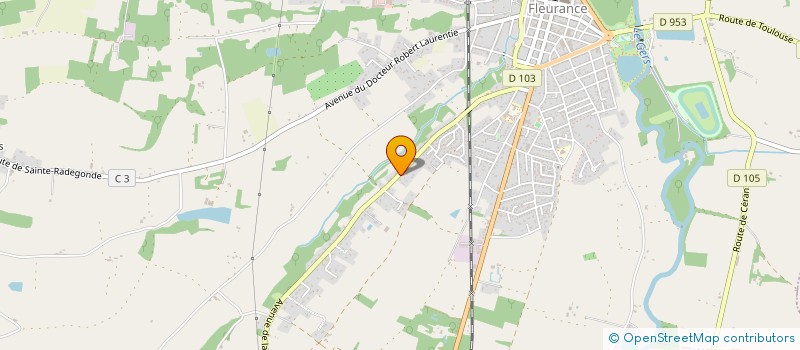 localisation de l'entreprise MONSIEUR THIERRY TRUMPFS  FLEURANCE