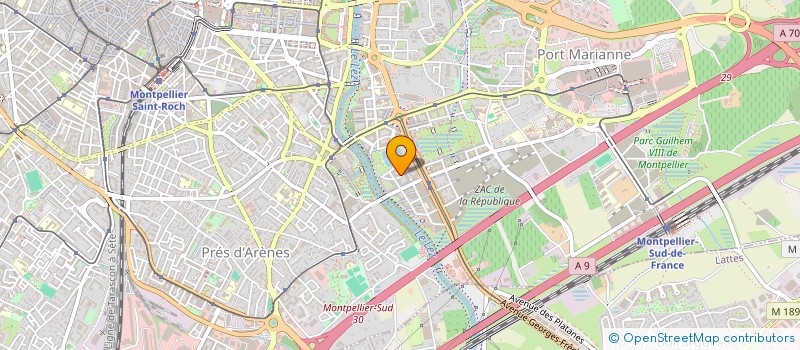 localisation de l'entreprise MONSIEUR THIERRY TSAGALOS  VILLELONGUE DE LA SALANQUE