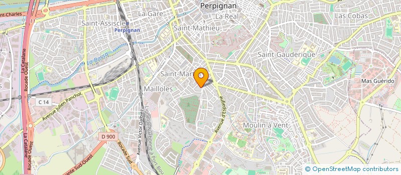 localisation de l'entreprise MONSIEUR THIERRY TUFFERY  POUSSAN