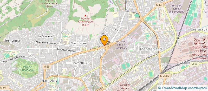 localisation de l'entreprise MONSIEUR THIERRY TUPPIN  CLERMONT-FERRAND