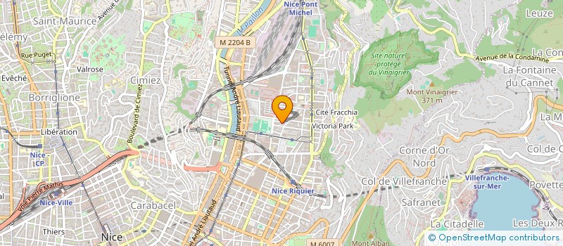 localisation de l'entreprise MONSIEUR THIERRY TUTIN à NICE