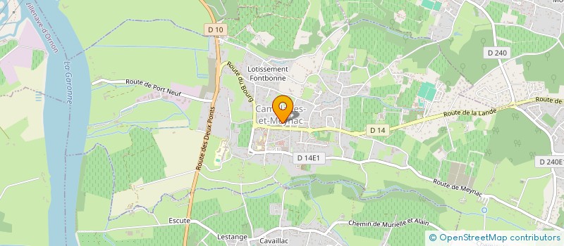 localisation de l'entreprise MONSIEUR THIERRY UMBDENSTOCK  CAMBLANES-ET-MEYNAC