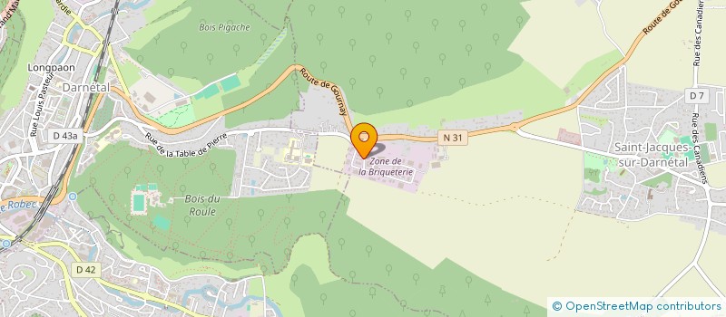 localisation de l'entreprise MONSIEUR THIERRY URBAN  SAINT-JACQUES-SUR-DARNETAL