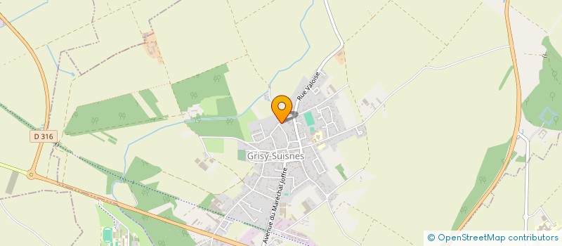 localisation de l'entreprise MONSIEUR THIERRY URIEN  GRISY-SUISNES