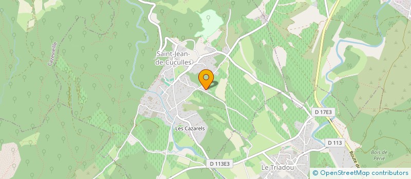 localisation de l'entreprise MONSIEUR THIERRY VACHER  SAINT-JEAN-DE-CUCULLES