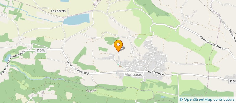 localisation de l'entreprise MONSIEUR THIERRY VACHER  RUY-MONTCEAU