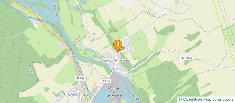 localisation de l'entreprise MONSIEUR THIERRY VAILLANT à VELLE-SUR-MOSELLE