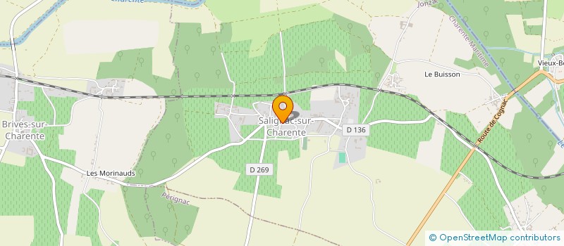 localisation de l'entreprise MONSIEUR THIERRY VAILLANT à SALIGNAC-SUR-CHARENTE