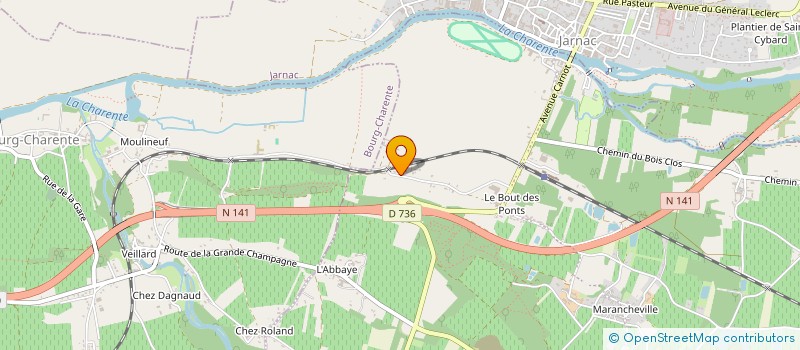 localisation de l'entreprise MONSIEUR THIERRY VALAT  MAINXE-GONDEVILLE