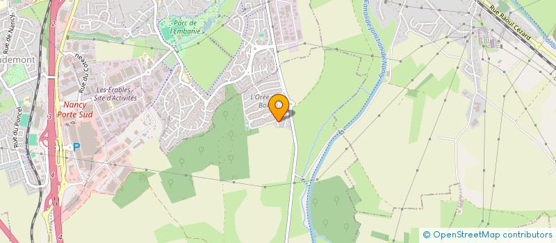 localisation de l'entreprise MONSIEUR THIERRY VALENTIN  FLEVILLE-DEVANT-NANCY