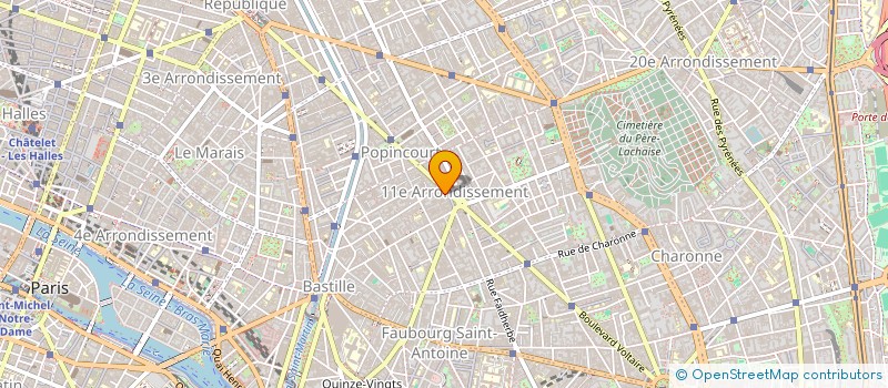 localisation de l'entreprise MONSIEUR THIERRY VALETTE  PARIS