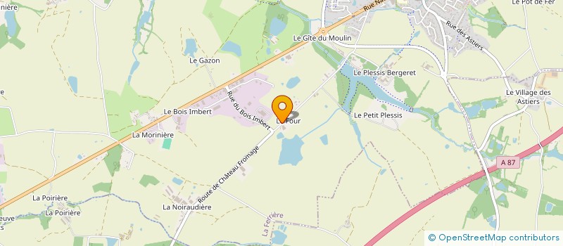 localisation de l'entreprise MONSIEUR THIERRY VALIER BRASIER  LA FERRIERE