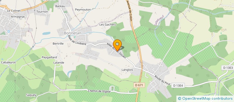 localisation de l'entreprise MONSIEUR THIERRY VALLEE  CESTAS