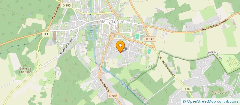 localisation de l'entreprise MONSIEUR THIERRY VALLEE à MILLY-LA-FORET