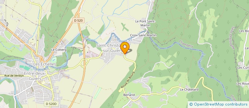 localisation de l'entreprise MONSIEUR THIERRY VALLET-SIMOND à SAINT PIERRE D'ENTREMONT