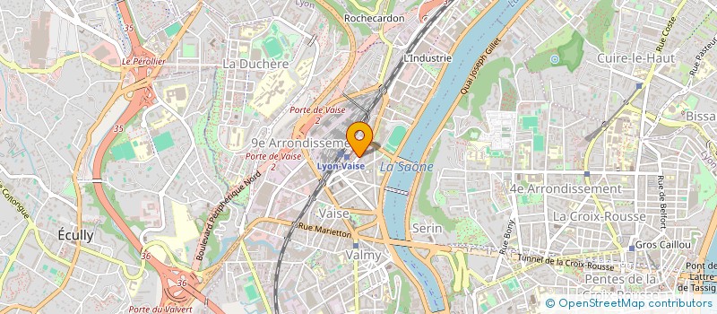 localisation de l'entreprise MONSIEUR THIERRY VALLIER à LYON