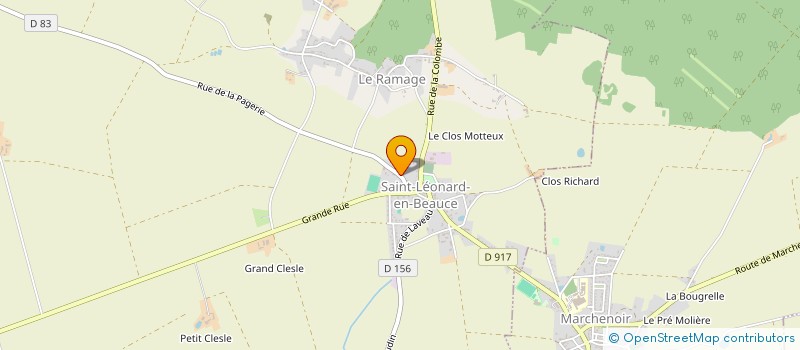 localisation de l'entreprise MONSIEUR THIERRY VAN-BRUSSEL  SAINT-LEONARD-EN-BEAUCE