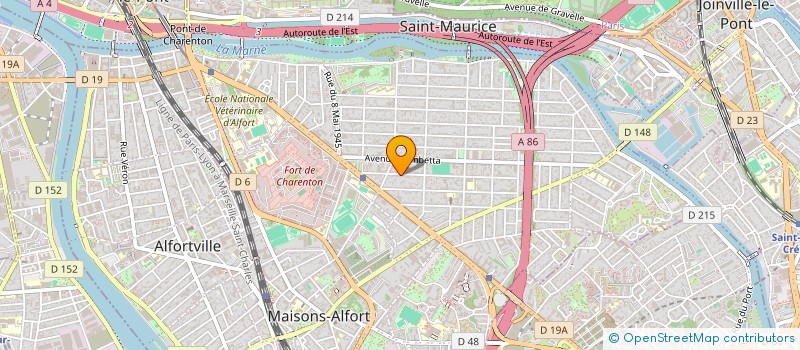 localisation de l'entreprise MONSIEUR THIERRY VANDAME à MAISONS-ALFORT
